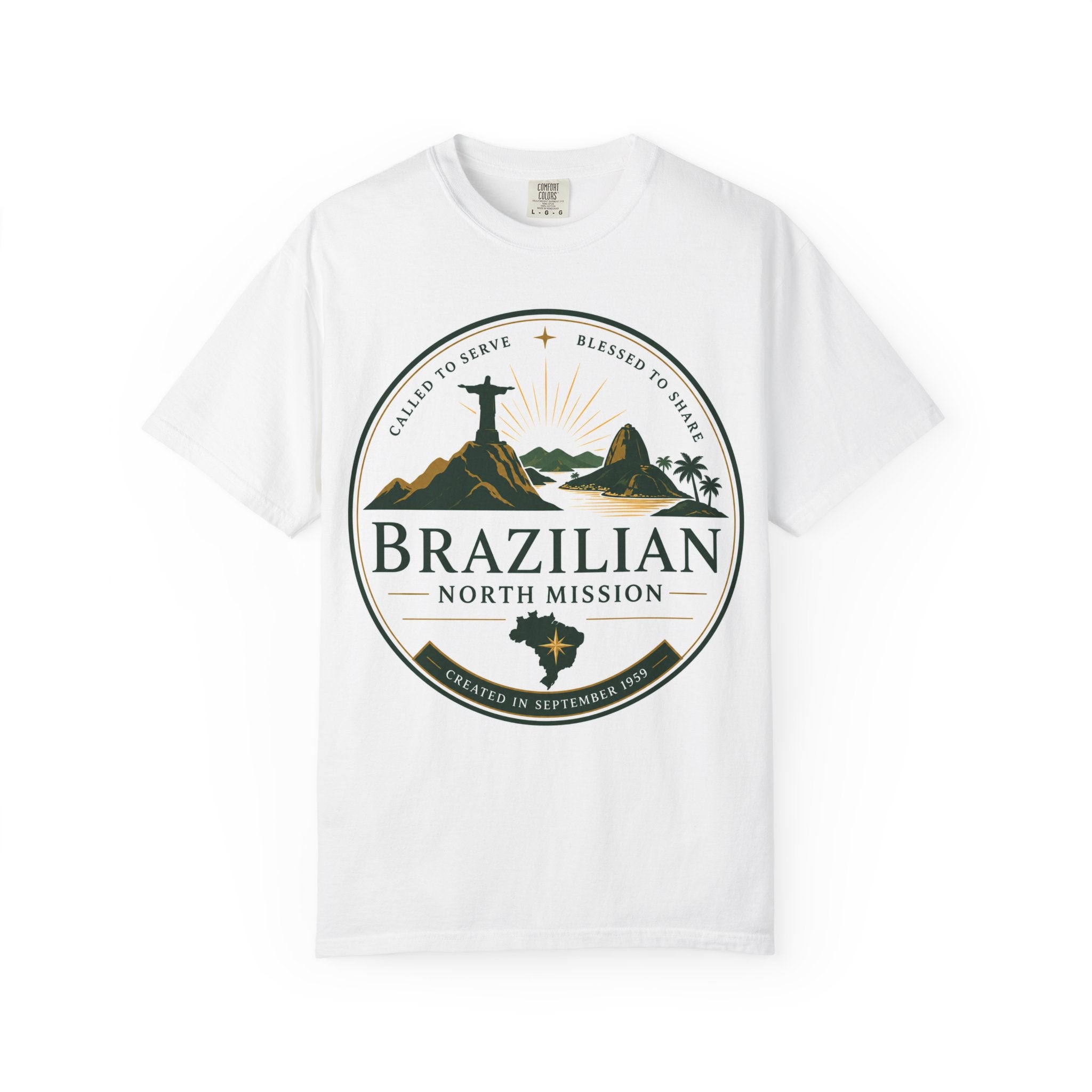 Brazilian North Mission T-Shirt — 'Called to Serve' Mission Trip Tee