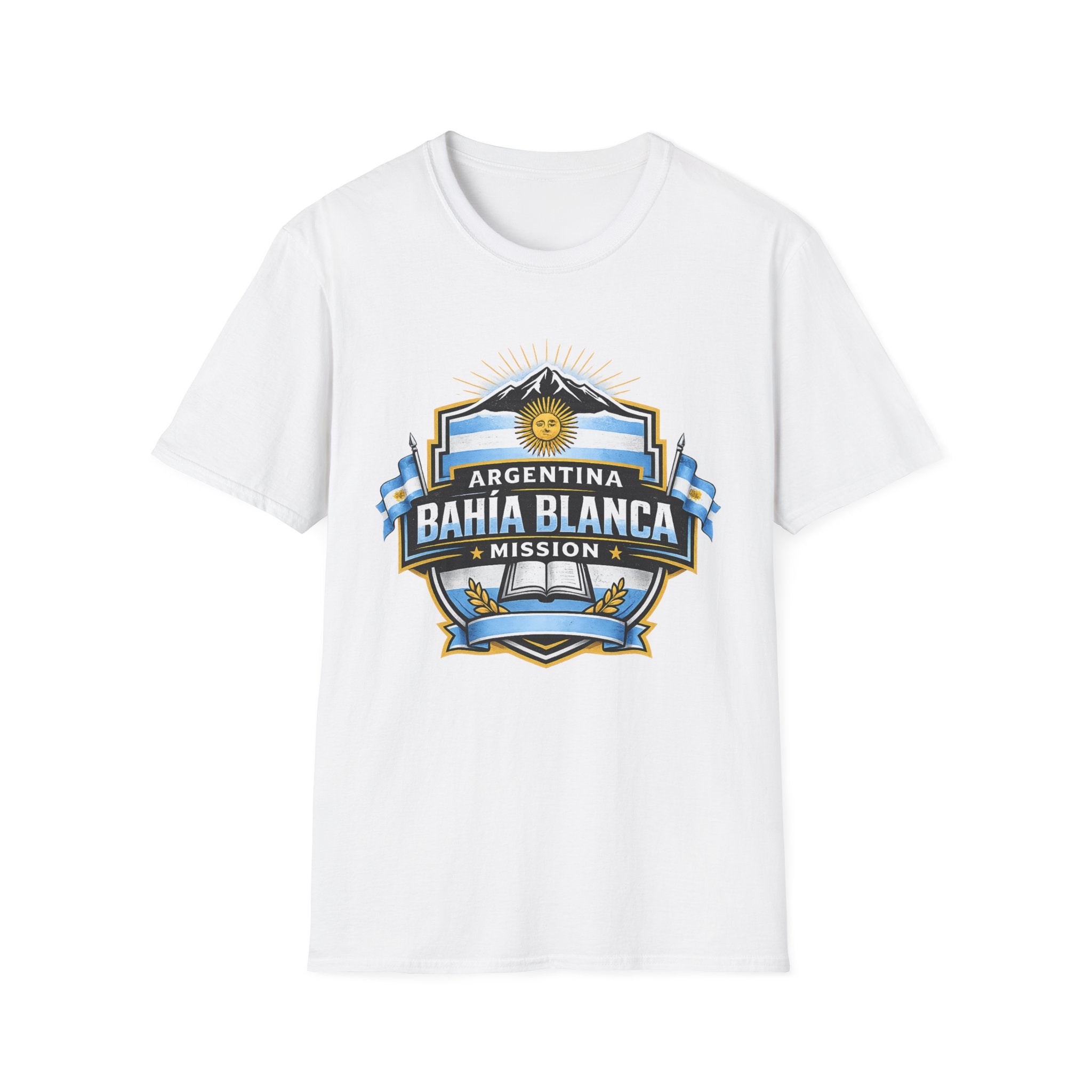 Bahía Blanca Argentina T-Shirt — Retro Crest Travel Tee