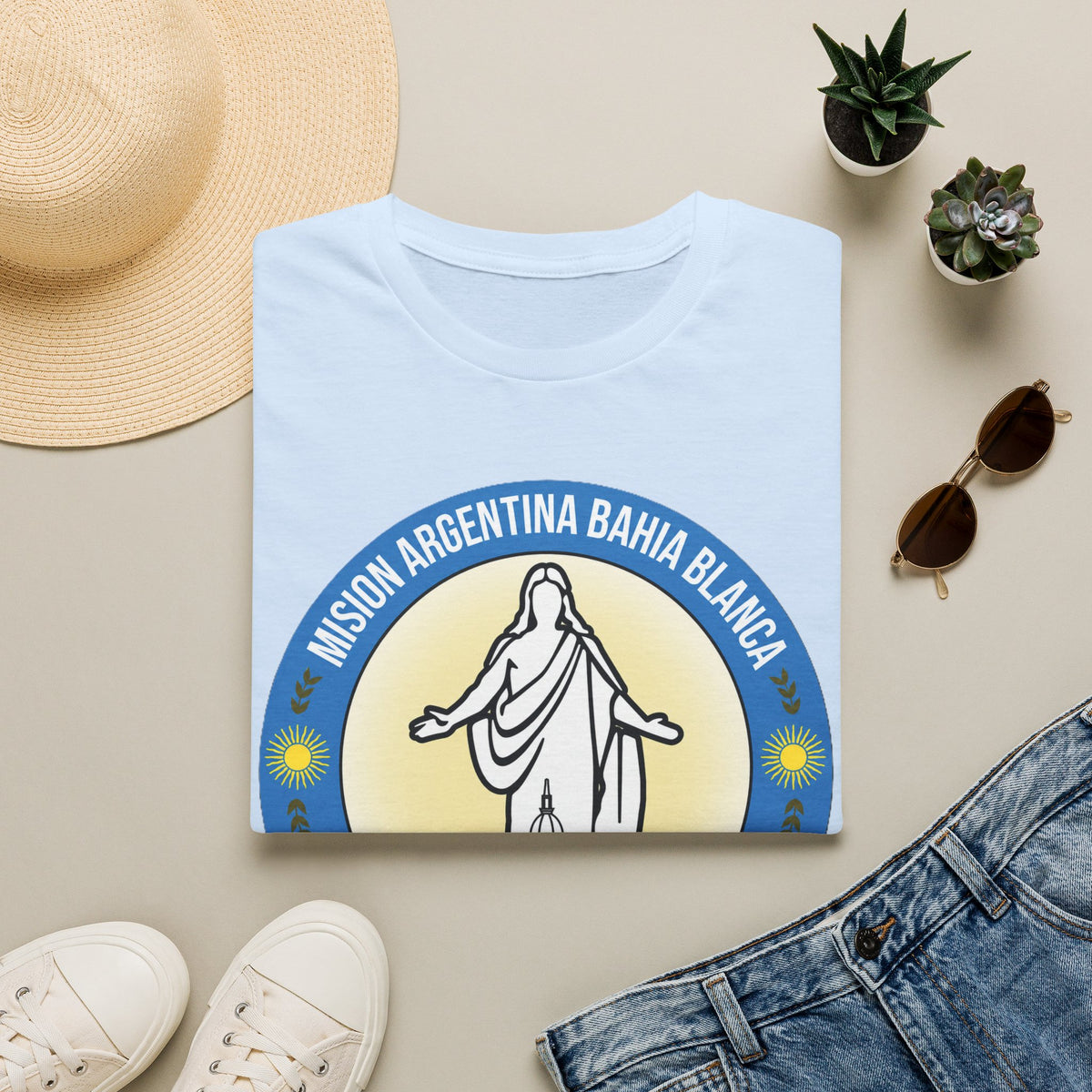 Bahía Blanca Mission Christus T-Shirt — Misión Argentina Religious Tee