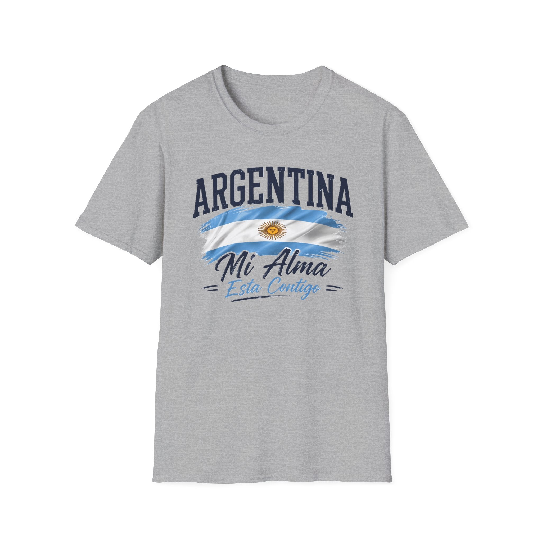 Argentina Mi Alma T-Shirt – Proud Argentine Flag Tee