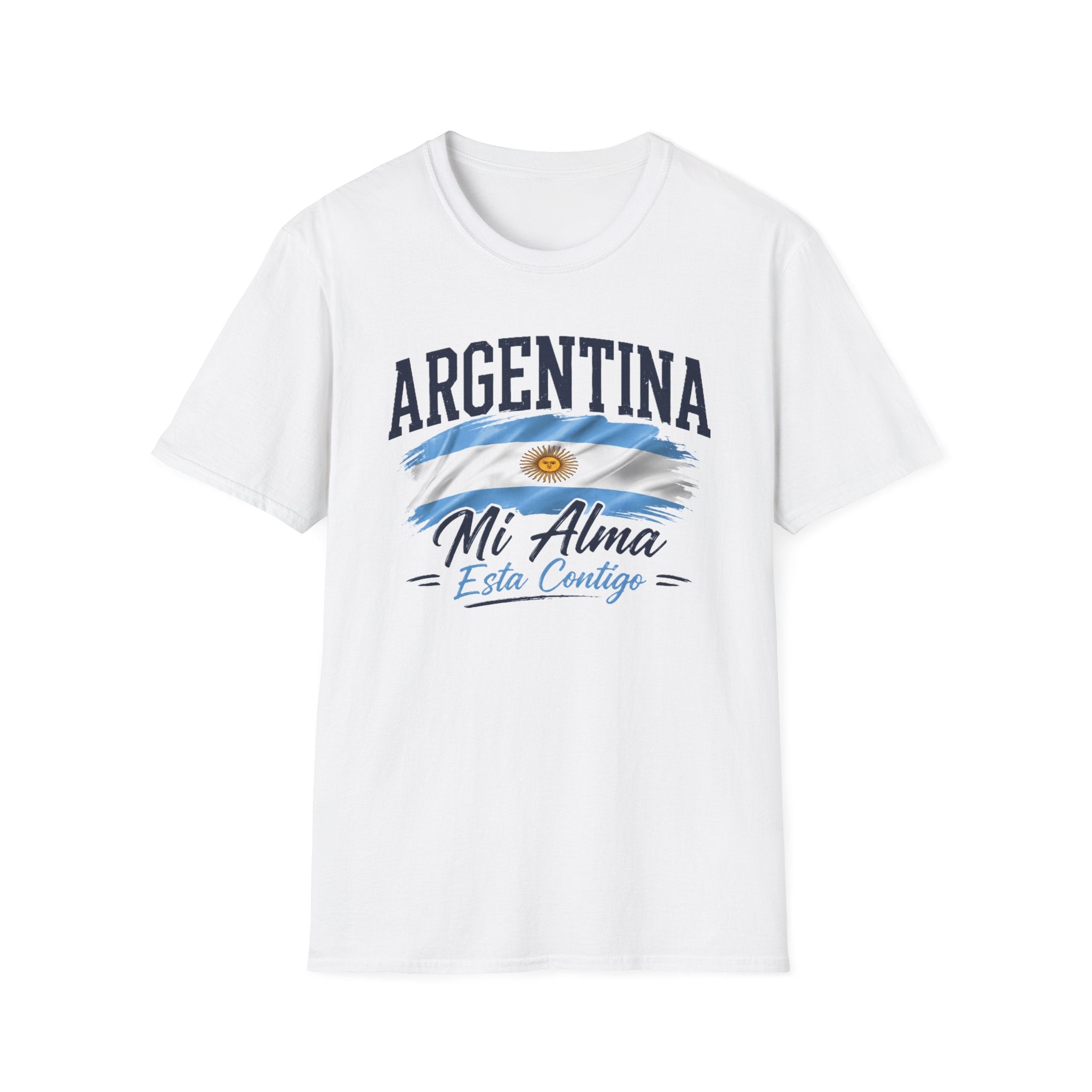 Argentina Mi Alma T-Shirt – Proud Argentine Flag Tee