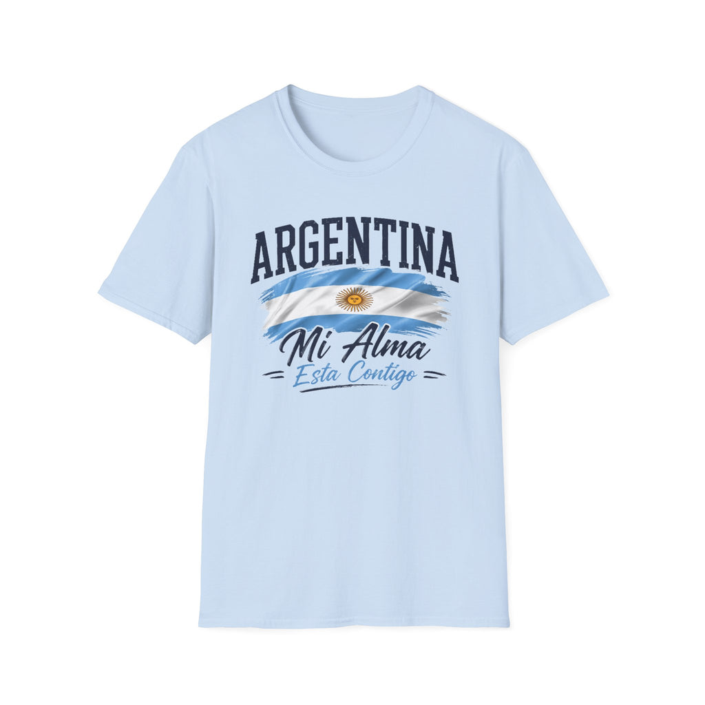 Argentina Mi Alma T-Shirt – Proud Argentine Flag Tee