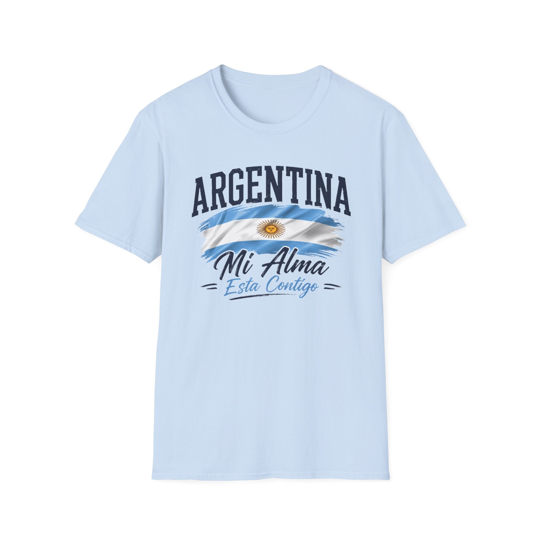 Argentina Mi Alma T-Shirt – Proud Argentine Flag Tee
