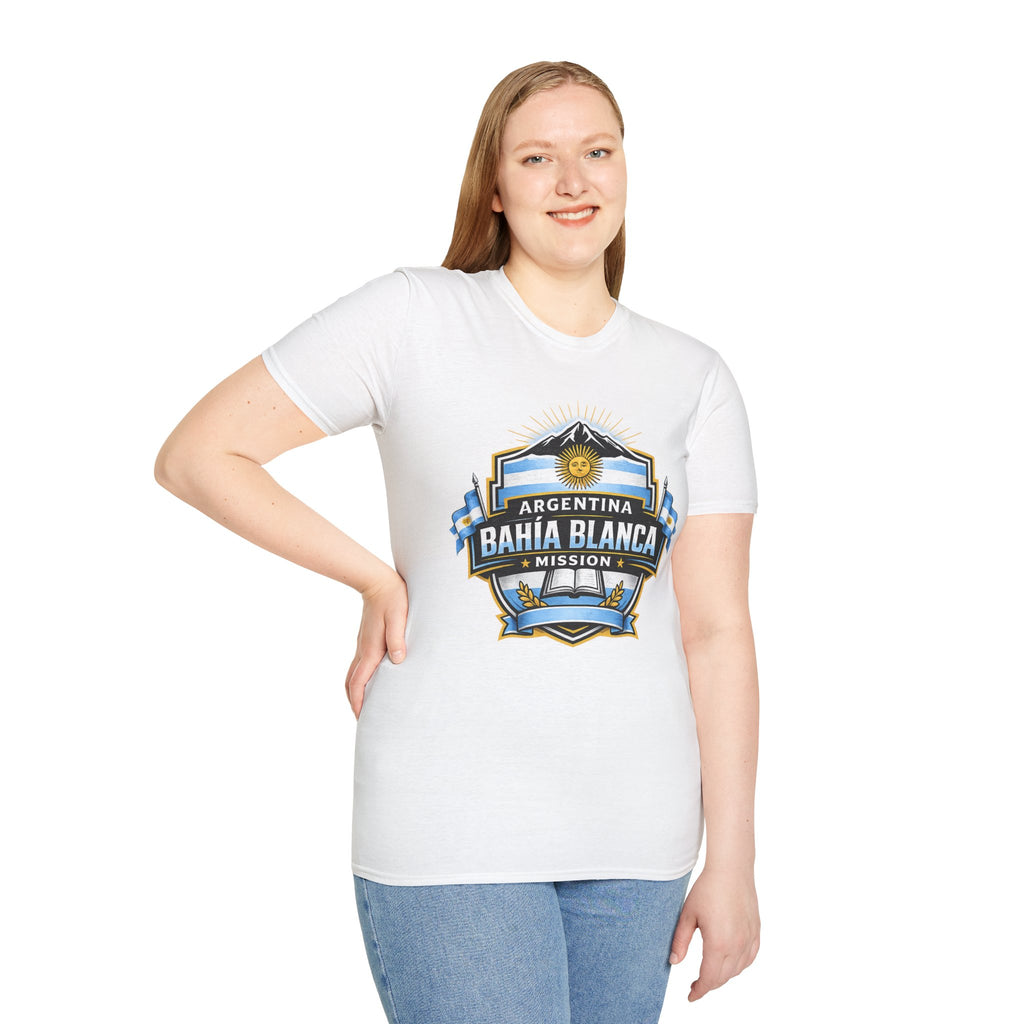 Bahía Blanca Argentina T-Shirt — Retro Crest Travel Tee