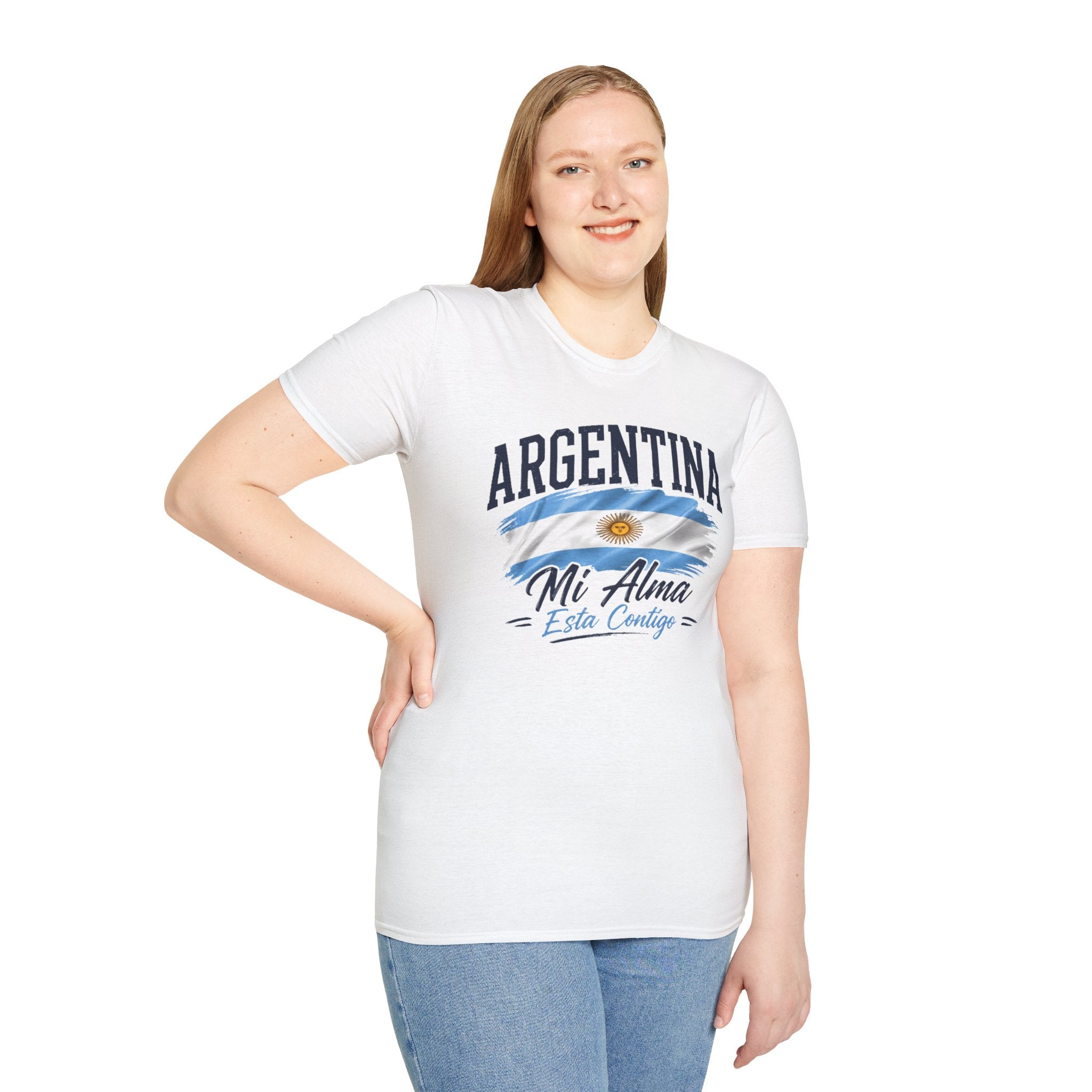 Argentina Mi Alma T-Shirt – Proud Argentine Flag Tee