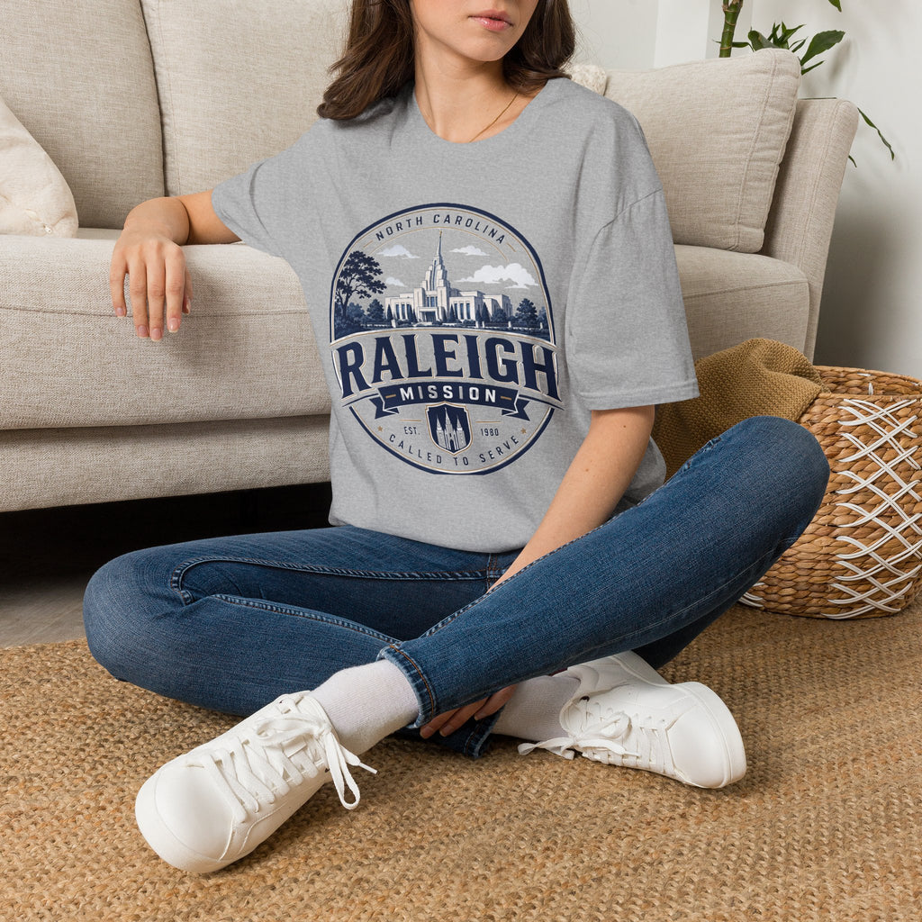 North Carolina Raleigh Mission Temple Unisex Softstyle T-Shirt