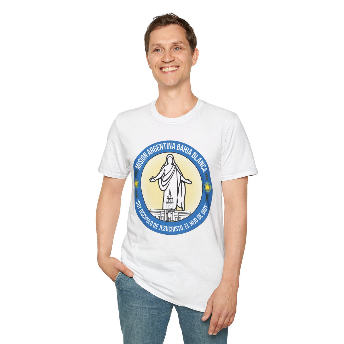 Bahía Blanca Mission Christus T-Shirt — Misión Argentina Religious Tee
