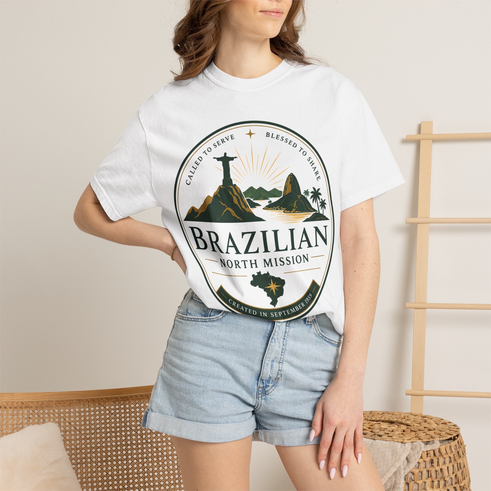 Brazilian North Mission T-Shirt — 'Called to Serve' Mission Trip Tee